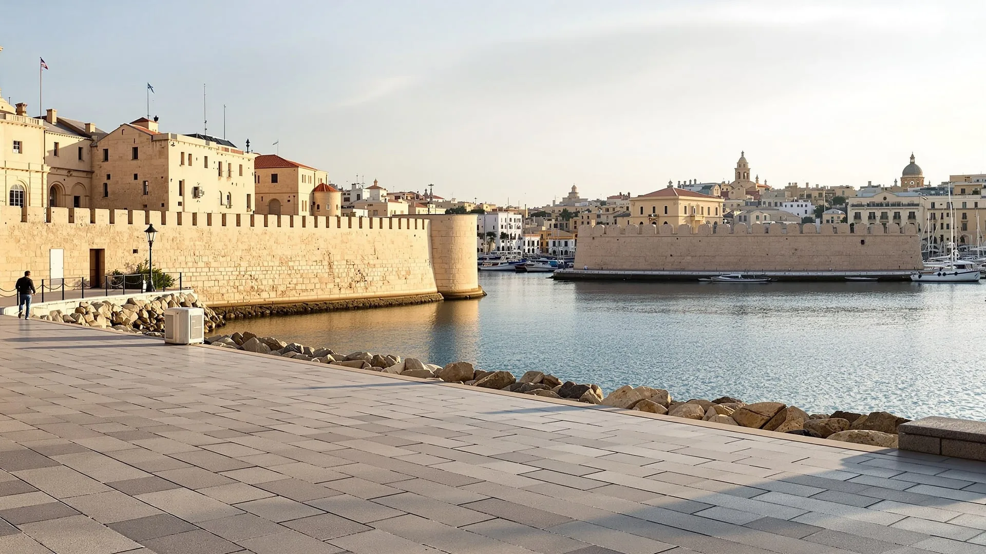 A Saturday in the Three Cities with almost no tourists