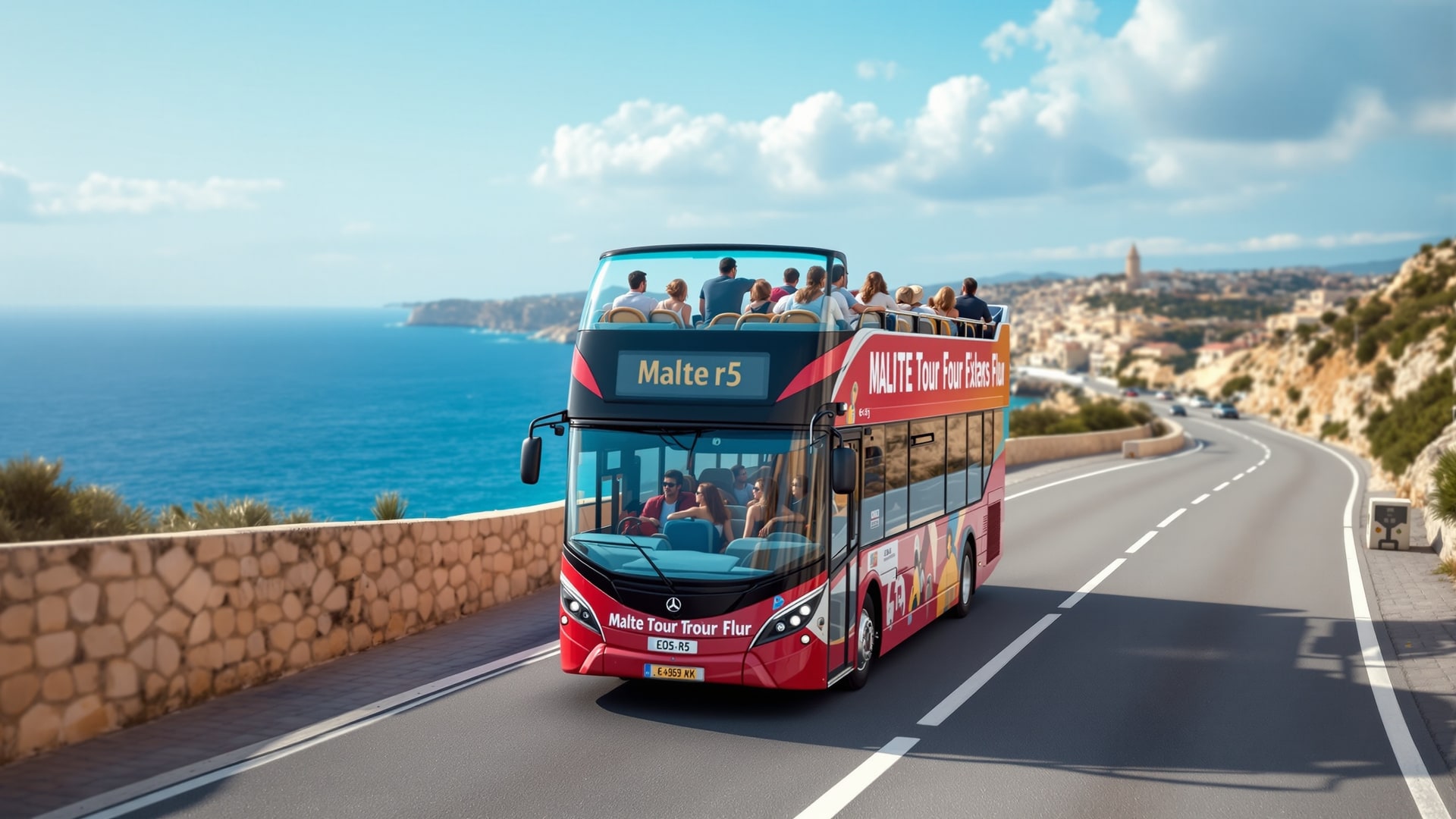 Malta Hop-on-Hop-off-Bus: Nord-, Süd- oder beide Routen?